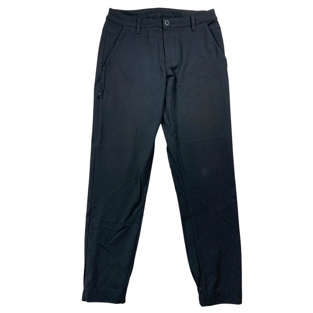 BYLT Everyday Jogger Mens 31x27 Black Slim Performance Tech Stretch Tapered